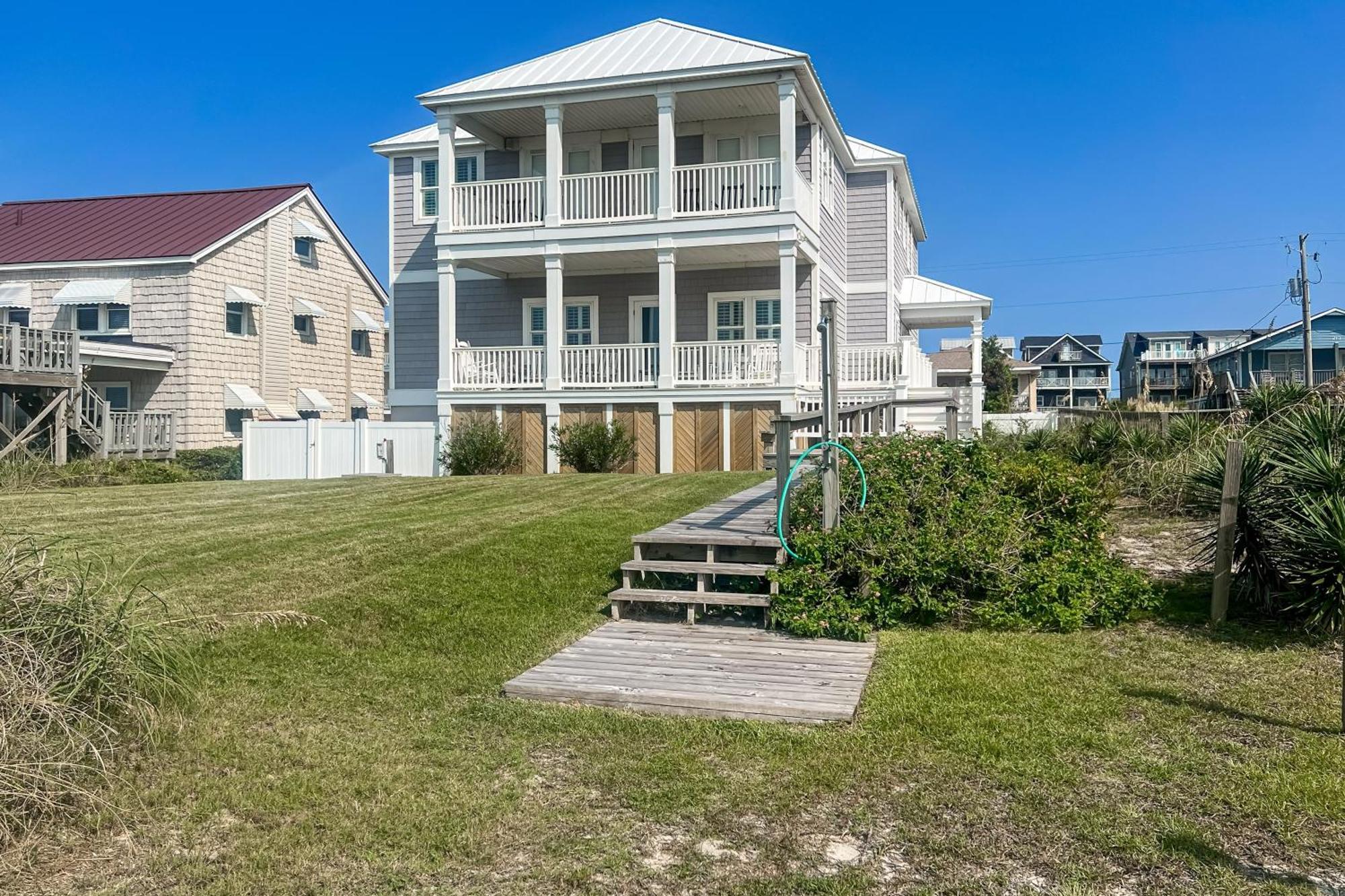 Villa Kellum Atlantic Beach Esterno foto
