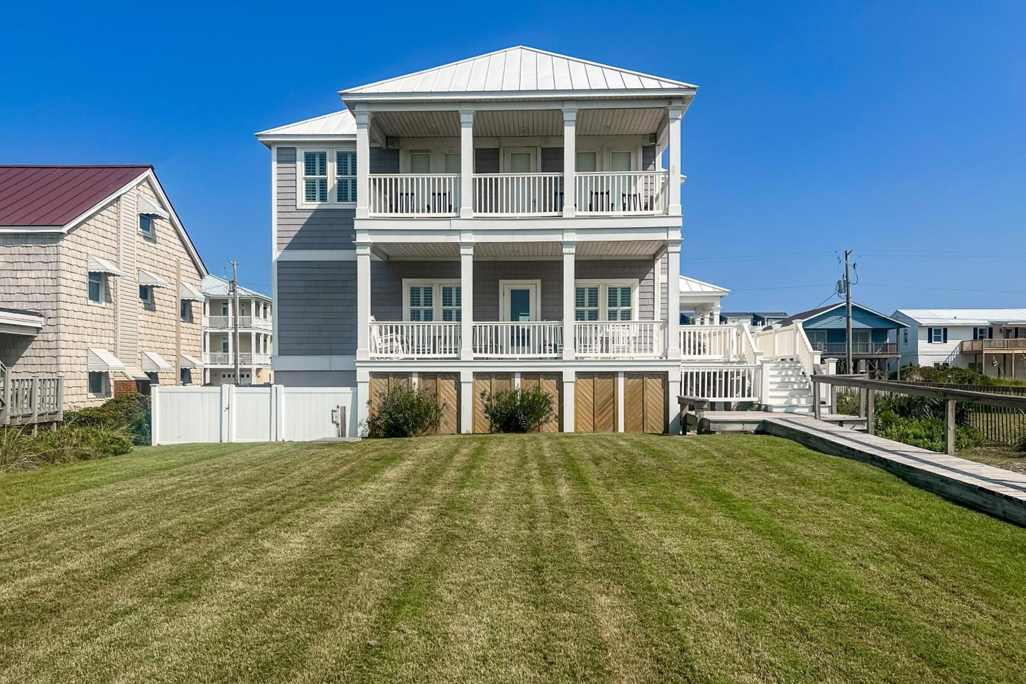 Villa Kellum Atlantic Beach Esterno foto